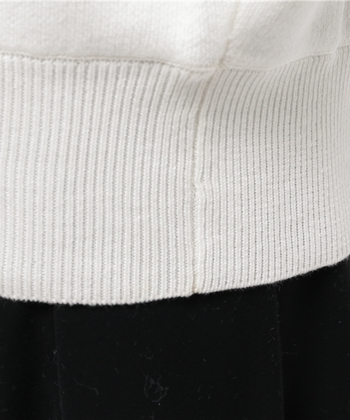 mystic（ミスティック）の「【mystic】ウォッシャブルドルマンニット（ニット/セーター・レディース・ブルー/グレー/オフホワイト/キャメル・ﾌﾘ-）」の10枚目の写真