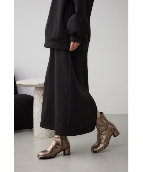 AZUL by moussy(アズールバイマウジー)の「スウェットロングスカート(スカート・レディース・ブラック/アイボリー/グレー・FREE)」の14枚目の写真