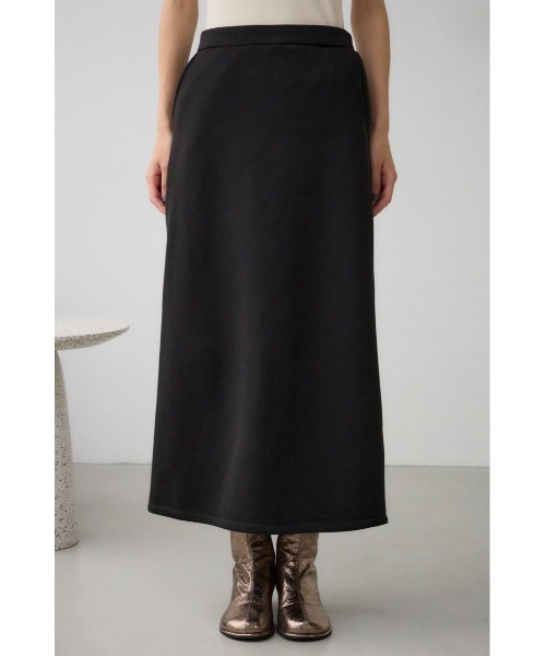 AZUL by moussy(アズールバイマウジー)の「スウェットロングスカート(スカート・レディース・ブラック/アイボリー/グレー・FREE)」の17枚目の写真
