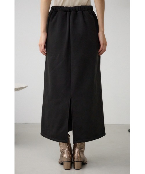 AZUL by moussy(アズールバイマウジー)の「スウェットロングスカート(スカート・レディース・ブラック/アイボリー/グレー・FREE)」の19枚目の写真
