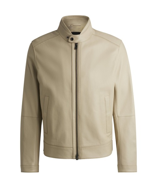 セール】レギュラーフィット ジャケット グレインナッパレザー（その他