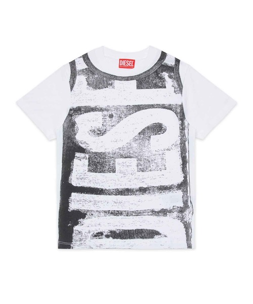 セール】DIESEL（ディーゼル）Kids & Junior ブランドロゴ半袖T