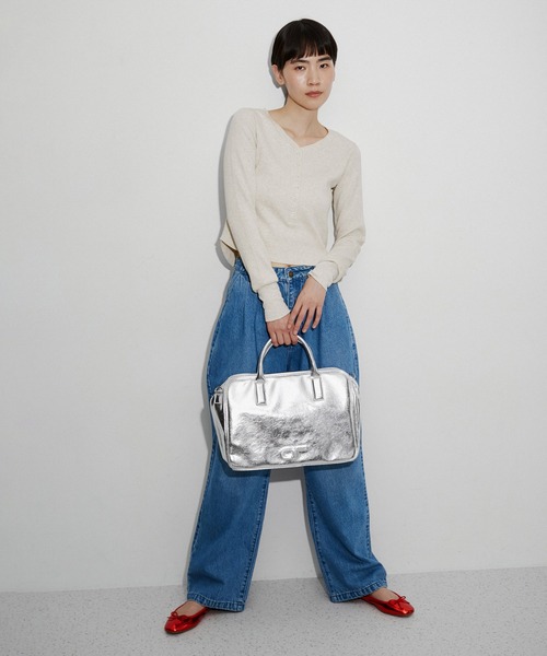 再入荷】・【サステナブル】ロゴボストンビッグバッグ（ボストン