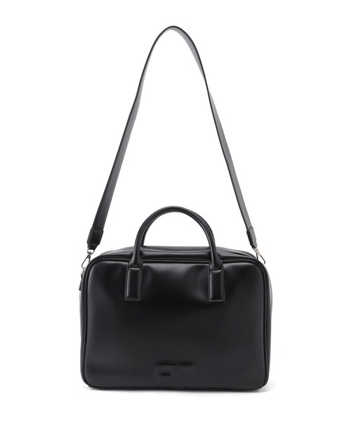 ADAM ET ROPE'（アダムエロペ）の「【再入荷】・【サステナブル】ロゴボストンビッグバッグ（ボストンバッグ・レディース・ブラック/シルバー・FREE）」の16枚目の写真