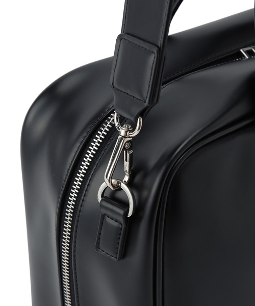 アダムエロペ サステナブル 2WAY ロゴボストンバッグ ブラック 新品 ADAM ET ROPE' ボストンバッグ 「サステナブル」・「再入荷