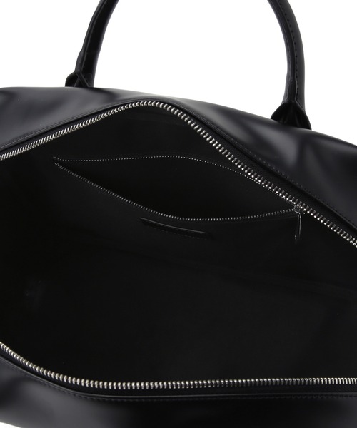 アダムエロペ サステナブル 2WAY ロゴボストンバッグ ブラック 新品 アダムエロペ サステナブル 2WAY ロゴボストンバッグ ブラック