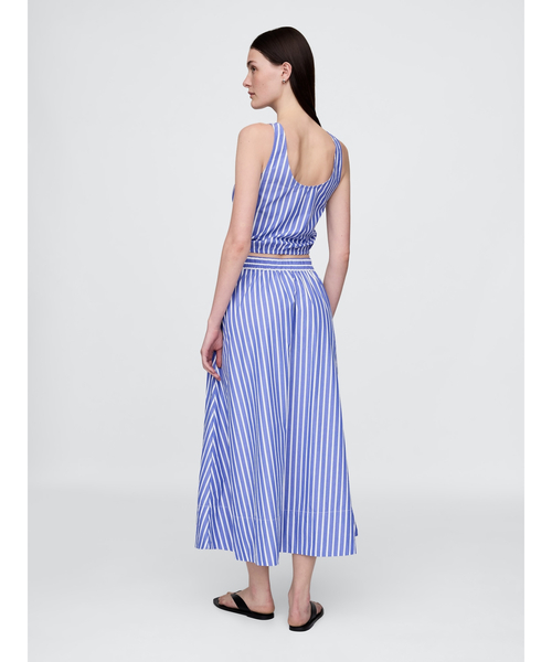 セール】ポプリン マキシスカート（スカート）｜GAP（ギャップ）の