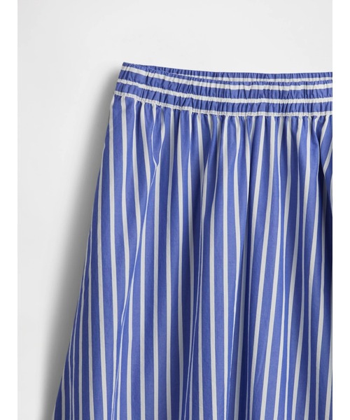 GAP(ギャップ)の「ポプリン マキシスカート(スカート・レディース・ベージュ/ブラック/オフホワイト/ホワイト×ブルー・M/S/XXS/XS/L)」の5枚目の写真