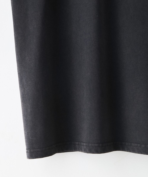 SAVIER(サビアー)の「【SAVIER/サビアー】オーバーサイズ ポケット付クルーネックロンT ワンポイント刺繍 ブランドロゴ(Tシャツ/カットソー・メンズ・ホワイト/ブラック・MEDIUM/LARGE)」の9枚目の写真