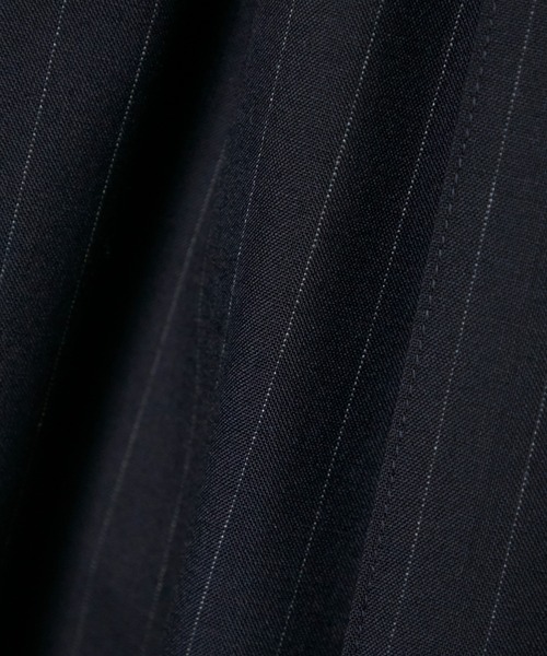 KHOKI 25SS Pinstripe-pattern pants スラックス コッキ KHOKI 2025SS Pinstripe-pattern pants ピンストライプ