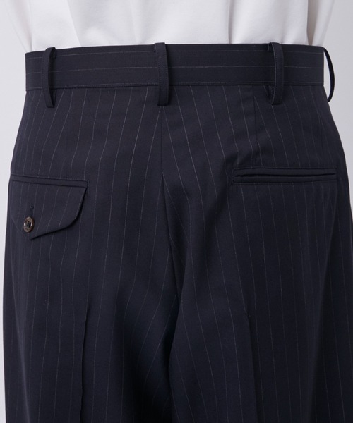 KHOKI / コッキ】Pinstripe-pattern pants（Tシャツ/カットソー