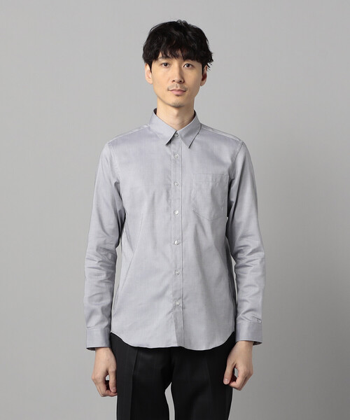 COMME CA MEN(コムサメン)の「コットンオックス レギュラーカラーシャツ(シャツ/ブラウス・メンズ・サックスブルー/グレー・L/M)」の12枚目の写真