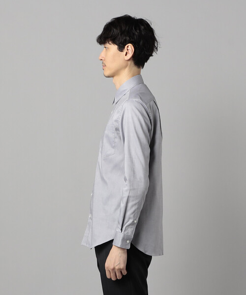 COMME CA MEN(コムサメン)の「コットンオックス レギュラーカラーシャツ(シャツ/ブラウス・メンズ・サックスブルー/グレー・L/M)」の13枚目の写真