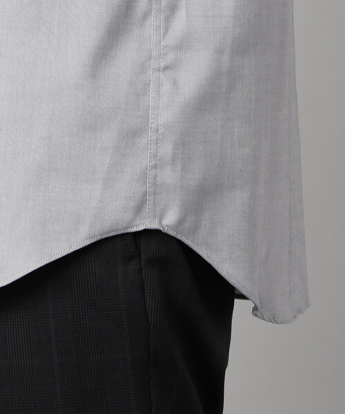 COMME CA MEN(コムサメン)の「コットンオックス レギュラーカラーシャツ(シャツ/ブラウス・メンズ・サックスブルー/グレー・L/M)」の3枚目の写真