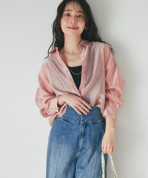 名品・新色登場！】シアークロップドシャツ（シャツ/ブラウス