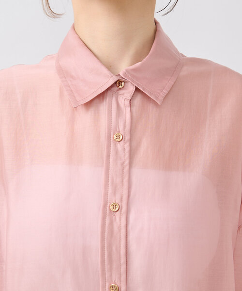 名品・新色登場！】シアークロップドシャツ（シャツ/ブラウス