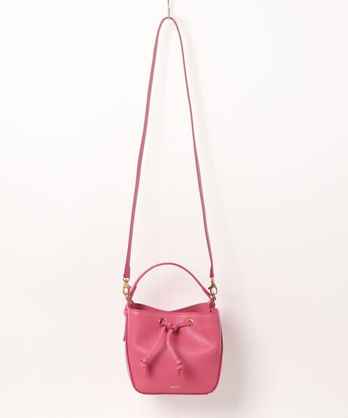 FOSSIL BIG TIC ピンクレザー フォッシル A426 FOSSIL - FOSSIL BIG TIC 腕時計 お花が咲く文字盤の通販 by