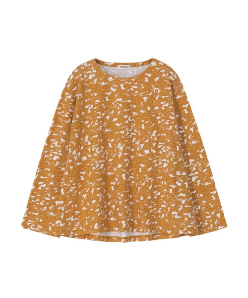 Plantation(プランテーション)の「コンフェッティPT / カットソー / (O)(Tシャツ/カットソー・レディース・ホワイト/ネイビー/ライトブラウン・M size/L size)」の1枚目の写真
