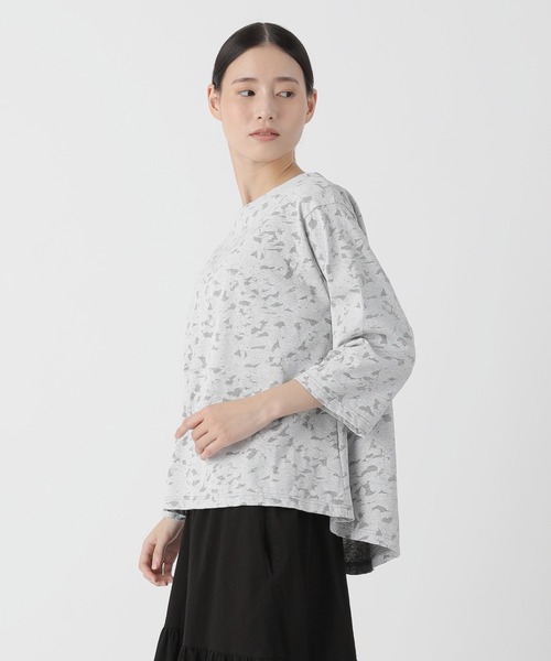 Plantation(プランテーション)の「コンフェッティPT / カットソー / (O)(Tシャツ/カットソー・レディース・ホワイト/ネイビー/ライトブラウン・M size/L size)」の6枚目の写真