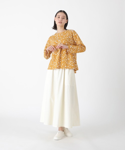Plantation(プランテーション)の「コンフェッティPT / カットソー / (O)(Tシャツ/カットソー・レディース・ホワイト/ネイビー/ライトブラウン・M size/L size)」の7枚目の写真