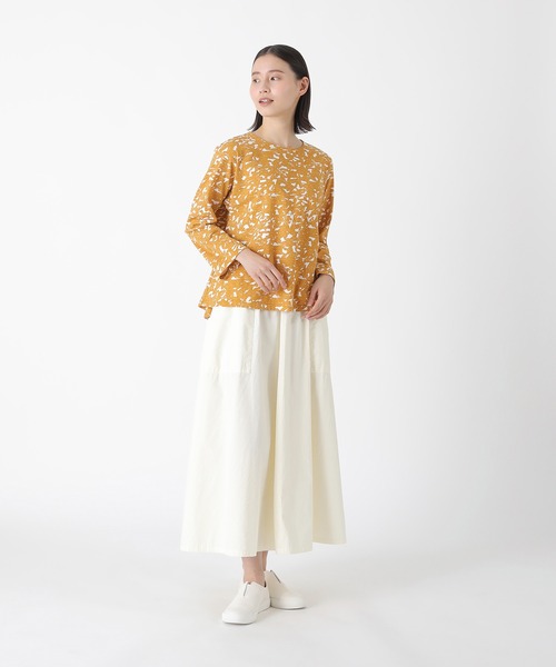 Plantation(プランテーション)の「コンフェッティPT / カットソー / (O)(Tシャツ/カットソー・レディース・ホワイト/ネイビー/ライトブラウン・M size/L size)」の10枚目の写真