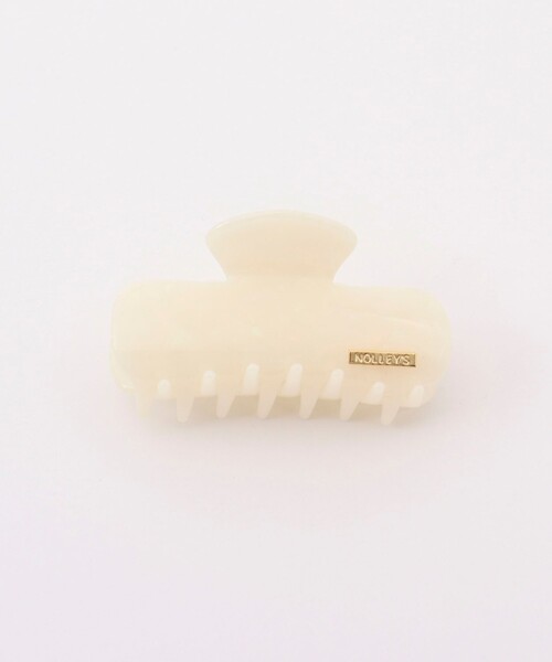 NOLLEY’S(ノーリーズ)の「ヘアクリップ(バレッタ/ヘアクリップ・レディース・ホワイト/イエロー系その他3/ブラウン・FREE)」の16枚目の写真