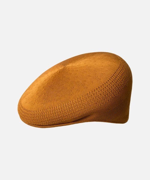 KANGOL(カンゴール)の「KANGOL TROPIC 504 VENTAIR / カンゴール(ハンチング/ベレー帽・レディース・ライトグリーン/オレンジ/ベージュ/ブラック/ピンク/ホワイト/ライトグレー/ブラック×ゴールド/ネイビー/レッド/ダークパープル/セージグリーン/ブルー/チャコールグレー/ダークグリーン/ライトイエロー/ブラウン/グリーン/ピンク系/オレンジ系/ライトブルー/ダークインディゴブルー/イエロー・SMALL/XX-LARGE/X-LARGE/MEDIUM/LARGE)」の6枚目の写真