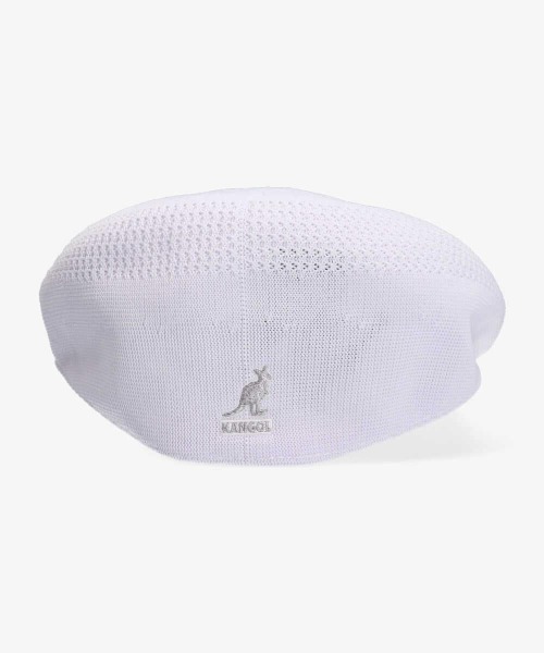 KANGOL(カンゴール)の「KANGOL TROPIC 504 VENTAIR / カンゴール(ハンチング/ベレー帽・レディース・ライトグリーン/オレンジ/ベージュ/ブラック/ピンク/ホワイト/ライトグレー/ブラック×ゴールド/ネイビー/レッド/ダークパープル/セージグリーン/ブルー・SMALL/XX-LARGE/X-LARGE/MEDIUM/LARGE)」の2枚目の写真