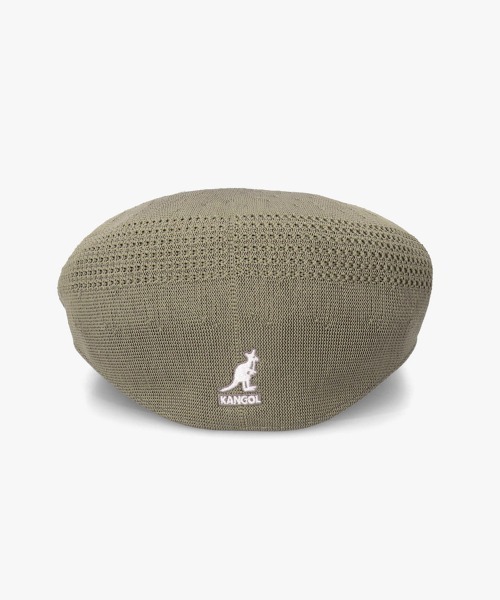 KANGOL(カンゴール)の「KANGOL TROPIC 504 VENTAIR / カンゴール(ハンチング/ベレー帽・レディース・ライトグリーン/オレンジ/ベージュ/ブラック/ピンク/ホワイト/ライトグレー/ブラック×ゴールド/ネイビー/レッド/ダークパープル/セージグリーン/ブルー・SMALL/XX-LARGE/X-LARGE/MEDIUM/LARGE)」の4枚目の写真