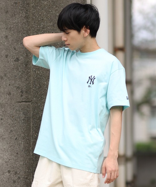 NEW ERA(ニューエラ)の「NEW ERA/ニューエラ 半袖Tシャツ バックプリント 14410091/14410092/14410093(Tシャツ/カットソー・メンズ・ネイビー/ライトブルー/ホワイト・XXL/M/L/XL)」の11枚目の写真