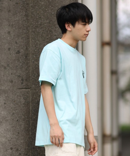 NEW ERA(ニューエラ)の「NEW ERA/ニューエラ 半袖Tシャツ バックプリント 14410091/14410092/14410093(Tシャツ/カットソー・メンズ・ネイビー/ライトブルー/ホワイト・XXL/M/L/XL)」の13枚目の写真