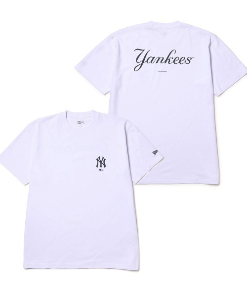 NEW ERA(ニューエラ)の「NEW ERA/ニューエラ 半袖Tシャツ バックプリント 14410091/14410092/14410093(Tシャツ/カットソー・メンズ・ネイビー/ライトブルー/ホワイト・XXL/M/L/XL)」の22枚目の写真