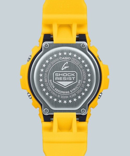 G-SHOCK(ジーショック)の「DW-6900 30TH ANNIVERSARY MODELS / DW-6900TR-9JR(デジタル腕時計・メンズ・イエロー×ブラック・FREE)」の5枚目の写真