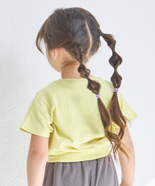 pairmanon（ペアマノン）の「【綿100%】ドルマン コンパクト Tシャツ（Tシャツ/カットソー・キッズ・ブラック/グリーン系その他/ライトベージュ・150/90/100/110/120/130/140）」の17枚目の写真