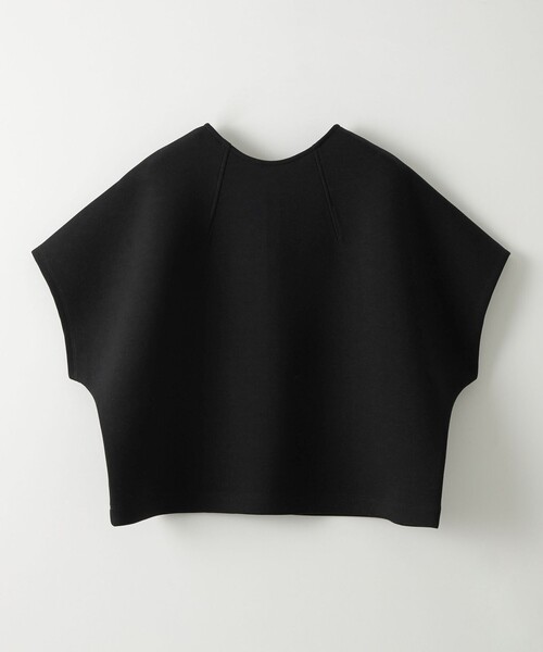 EMMEL REFINES(エメルリファインズ)の「<EMMEL REFINES>EM ダンボール 2WAY ジップ プルオーバー(Tシャツ/カットソー・レディース・オフホワイト/ブラック・FREE)」の8枚目の写真