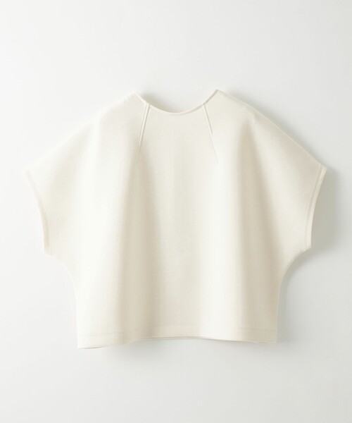 EMMEL REFINES(エメルリファインズ)の「<EMMEL REFINES>EM ダンボール 2WAY ジップ プルオーバー(Tシャツ/カットソー・レディース・オフホワイト/ブラック・FREE)」の14枚目の写真