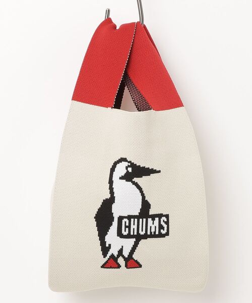 CHUMS（チャムス）の「【CHUMS】 Jacquard Knit Mini Tote Bag ジャガードニットミニトートバッグ（トートバッグ・メンズ・ブラック/ベージュ/ブラック系その他・FREE）」の8枚目の写真