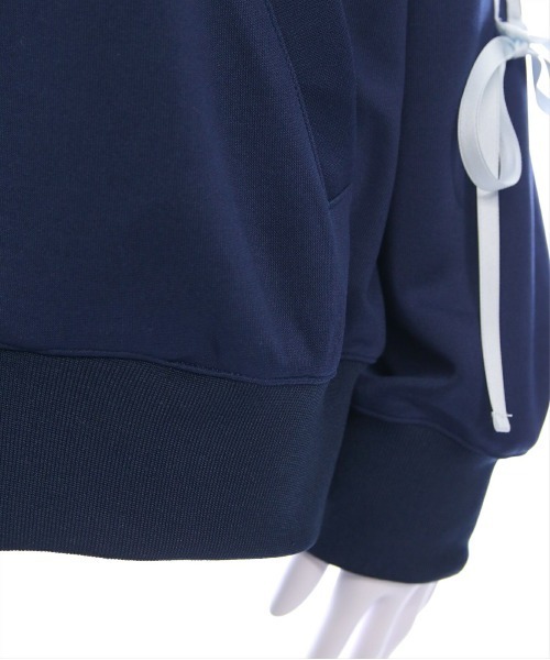 clear（クリア）の「サイドラインリボントラックジャケット［大人カジュアル リボン］（その他アウター・レディース・アイボリー/ネイビー・F）」の17枚目の写真