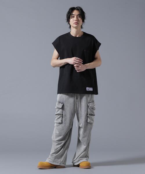 DANKE SCHON(ダンケシェーン)の「【WEB&DEPOT限定】DankeSchon/ダンケシェーン/SWEAT WPOCKET CARGO(その他パンツ・レディース・ブラック/グレー・M/L/S/XL)」の15枚目の写真