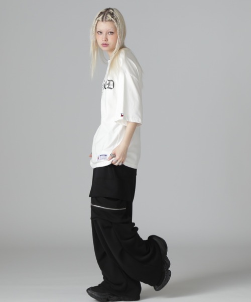 DANKE SCHON（ダンケシェーン）の「【WEB＆DEPOT限定】DankeSchon/ダンケシェーン/SWEAT WPOCKET CARGO（その他パンツ・レディース・ブラック/グレー・M/L/S/XL）」の17枚目の写真