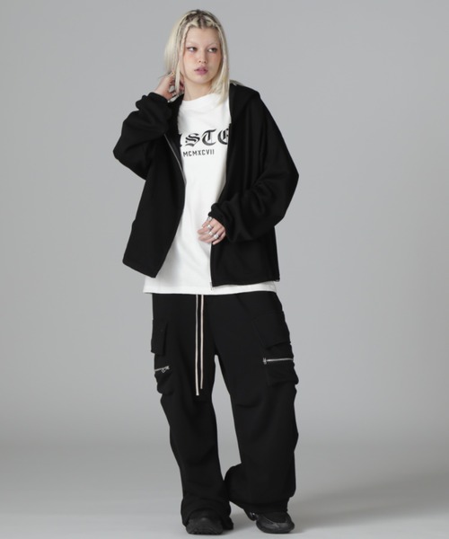 DANKE SCHON（ダンケシェーン）の「【WEB＆DEPOT限定】DankeSchon/ダンケシェーン/SWEAT WPOCKET CARGO（その他パンツ・レディース・ブラック/グレー・M/L/S/XL）」の18枚目の写真