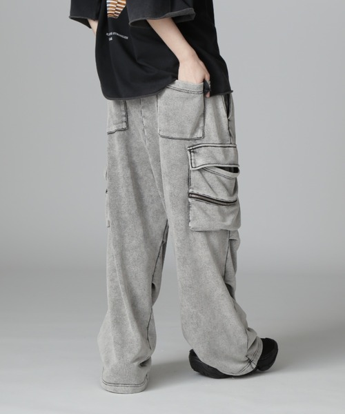 DANKE SCHON（ダンケシェーン）の「【WEB＆DEPOT限定】DankeSchon/ダンケシェーン/SWEAT WPOCKET CARGO（その他パンツ・レディース・ブラック/グレー・M/L/S/XL）」の21枚目の写真