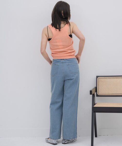 kivi(キヴィ)の「V neck PO & tank top(ニット/セーター・レディース・ブラック/オフホワイト/オレンジ/イエロー・FREE)」の22枚目の写真