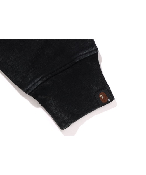 A BATHING APE（アベイシングエイプ）の「MM BAPE GARMENT DYE RELAXED FIT CREWNECK SWEATSHIRT M 14TH 2ND（スウェット・メンズ・ブラック・LARGE/MEDIUM/SMALL）」の2枚目の写真