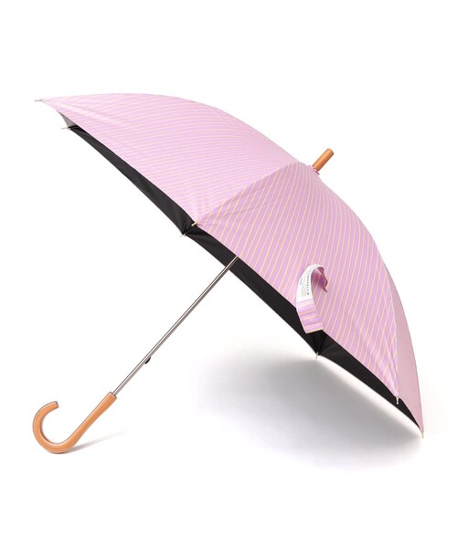 a.s.s.a:ストライプ 傘 (晴雨兼用・親骨55cm)◇（長傘）｜SHIPS