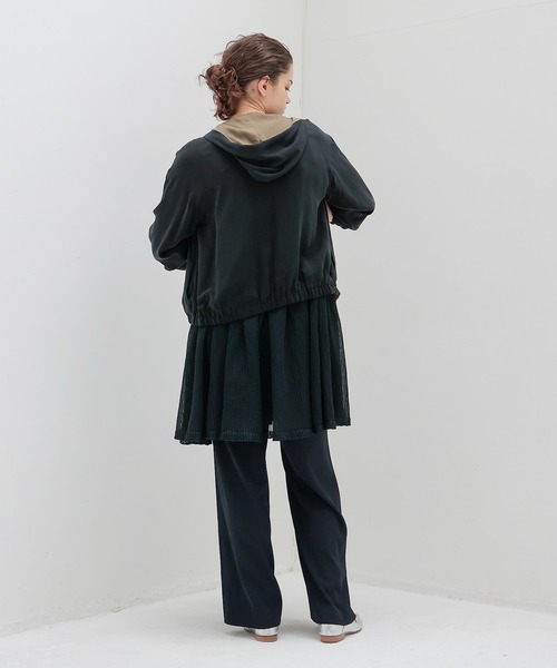 DRESSLAVE(ドレスレイブ)の「fibril cupra revesible zip blouson(フィブリルキュプラリバーシブルジップブルゾン)(ブルゾン・レディース・グレー/ブラック・38)」の16枚目の写真