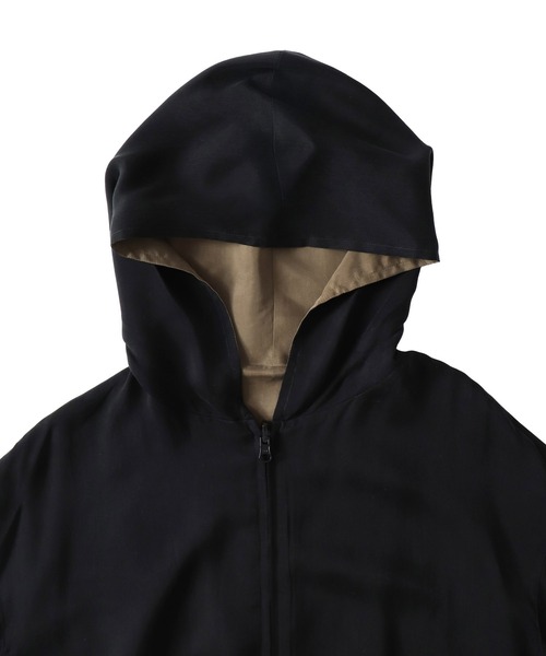 DRESSLAVE(ドレスレイブ)の「fibril cupra revesible zip blouson(フィブリルキュプラリバーシブルジップブルゾン)(ブルゾン・レディース・グレー/ブラック・38)」の17枚目の写真