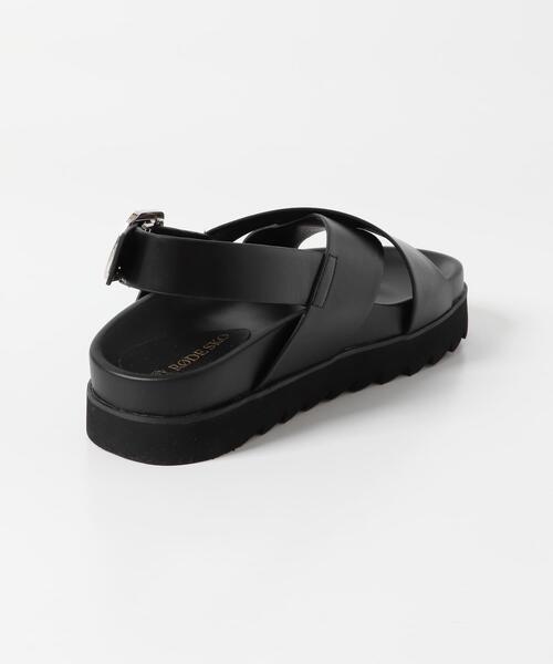 RODE SKO(ロデスコ)の「フットベッドクロスサンダル(サンダル・レディース・ブラック/ブラウン・36/37/38)」の12枚目の写真