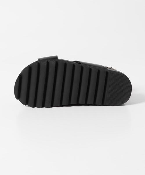 RODE SKO(ロデスコ)の「フットベッドクロスサンダル(サンダル・レディース・ブラック/ブラウン・36/37/38)」の11枚目の写真