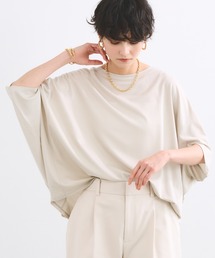 BARNYARDSTORM（バンヤードストーム）の「【『BABALOG』YouTubeご紹介アイテム】BARNYARDSTORM / UVカットクールタッチドルマンプルオーバー【UVカット＋接触冷感】【WEB限定カラー】（Tシャツ/カットソー）」